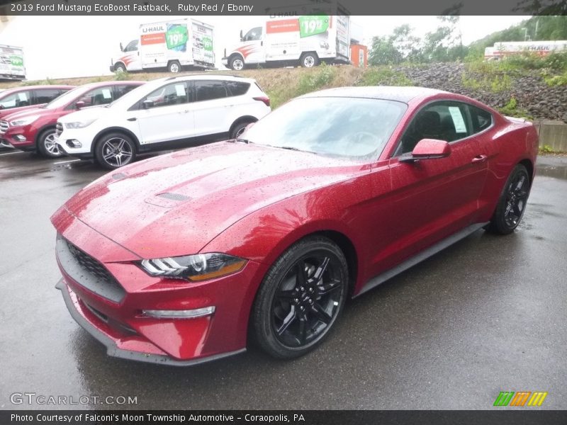  2019 Mustang EcoBoost Fastback Ruby Red