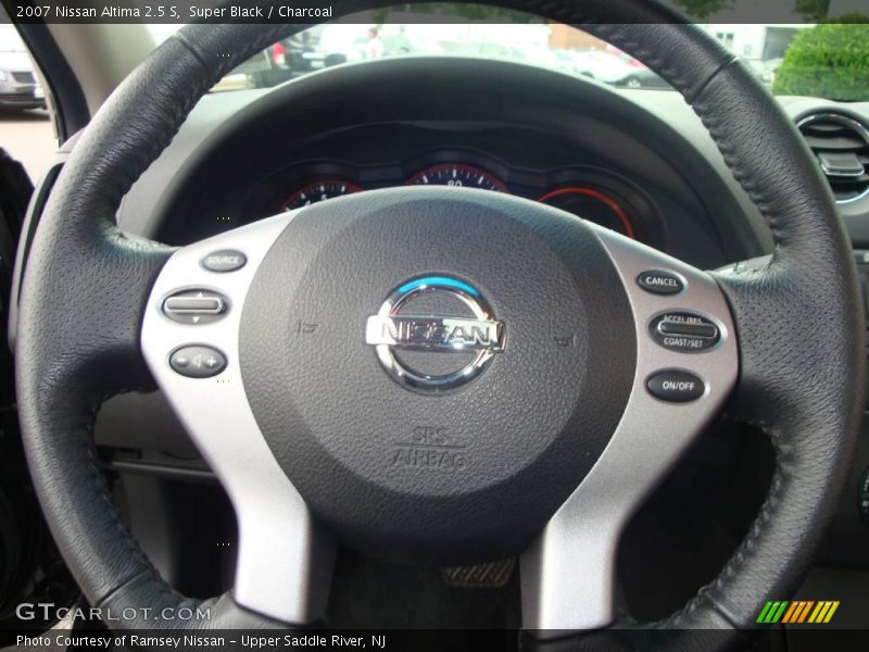 Super Black / Charcoal 2007 Nissan Altima 2.5 S