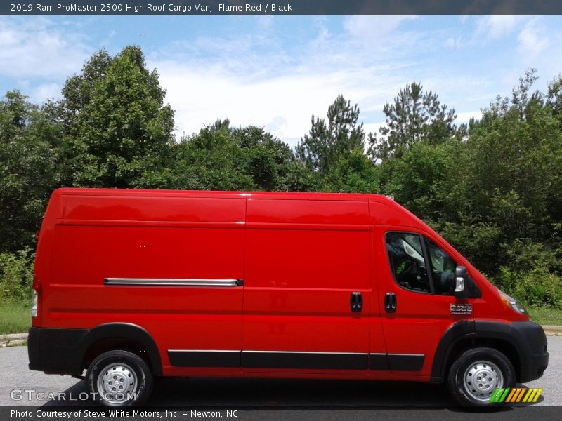 Flame Red / Black 2019 Ram ProMaster 2500 High Roof Cargo Van