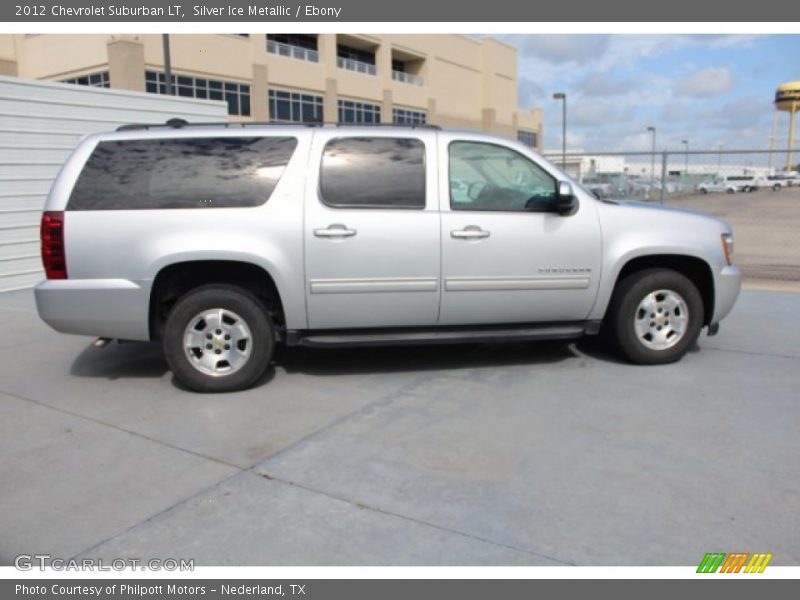 Silver Ice Metallic / Ebony 2012 Chevrolet Suburban LT