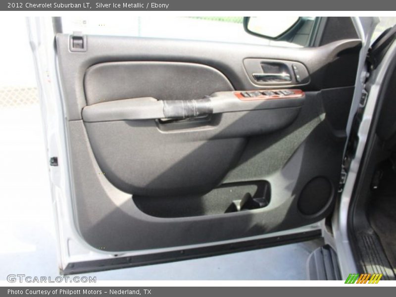 Silver Ice Metallic / Ebony 2012 Chevrolet Suburban LT