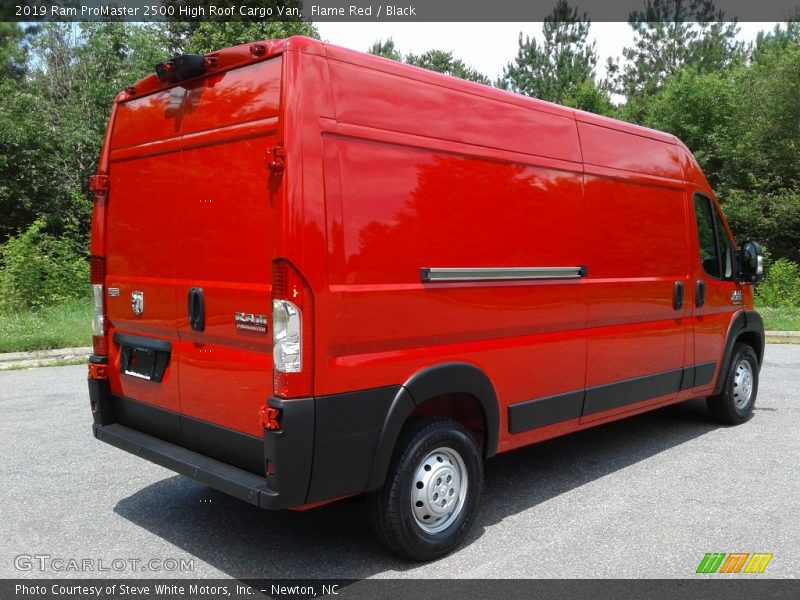 Flame Red / Black 2019 Ram ProMaster 2500 High Roof Cargo Van