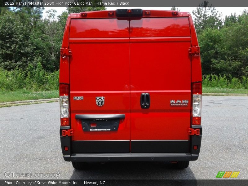Flame Red / Black 2019 Ram ProMaster 2500 High Roof Cargo Van