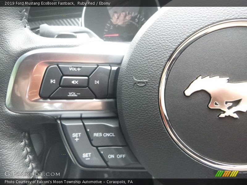  2019 Mustang EcoBoost Fastback Steering Wheel