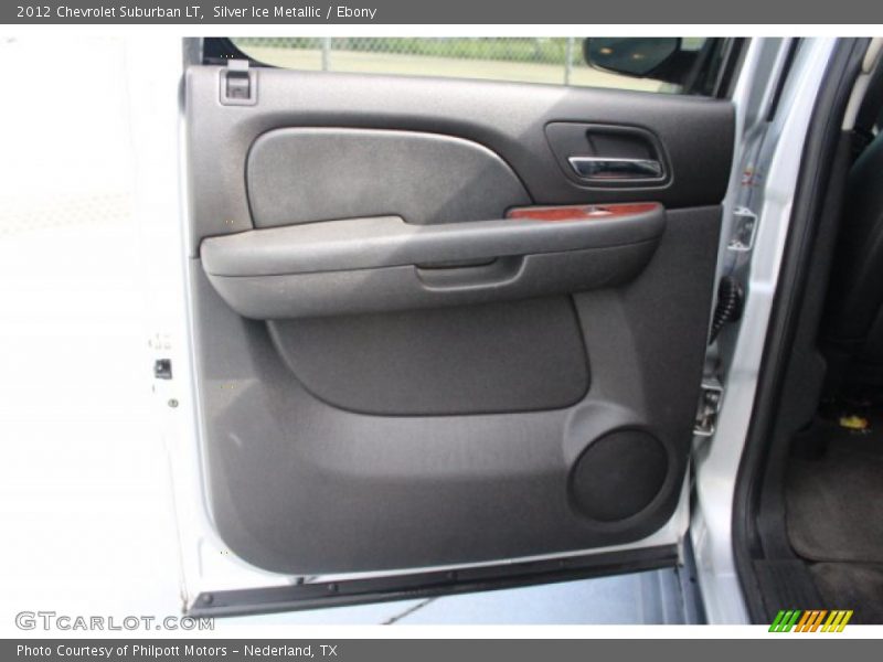 Silver Ice Metallic / Ebony 2012 Chevrolet Suburban LT