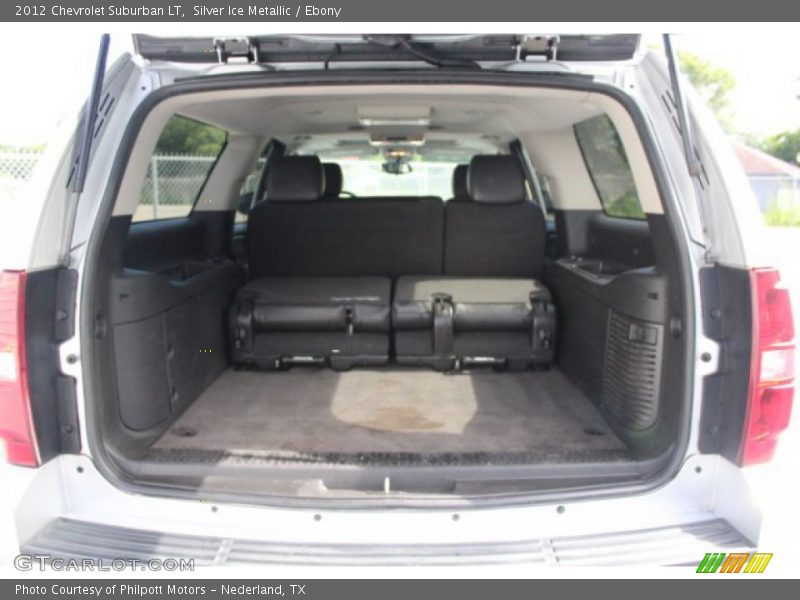 Silver Ice Metallic / Ebony 2012 Chevrolet Suburban LT