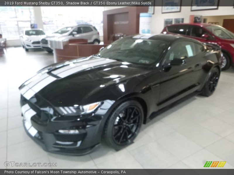 Shadow Black / GT350 Ebony Leather/Miko Suede 2019 Ford Mustang Shelby GT350