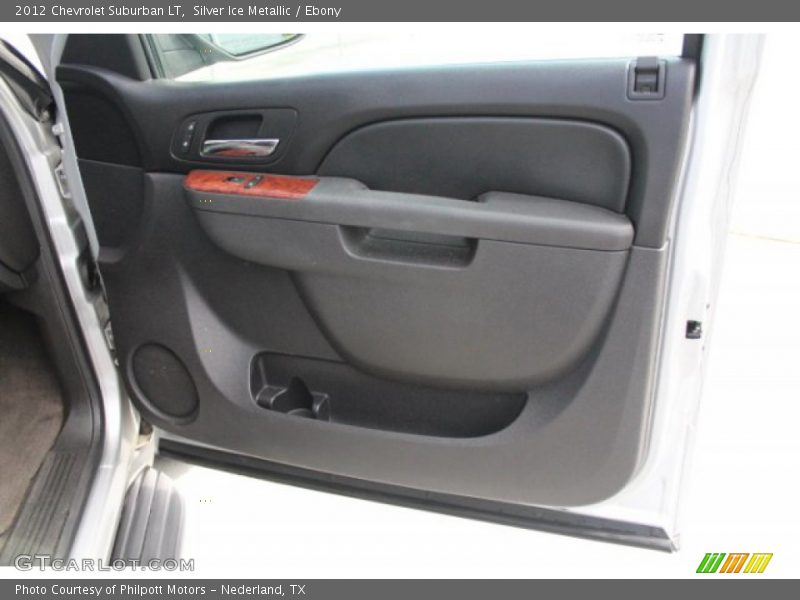 Silver Ice Metallic / Ebony 2012 Chevrolet Suburban LT