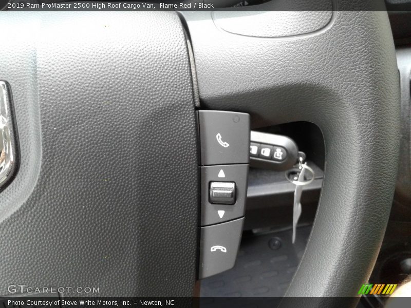 Flame Red / Black 2019 Ram ProMaster 2500 High Roof Cargo Van