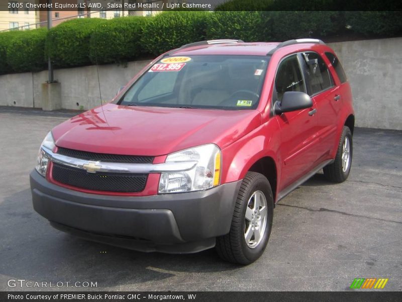 Salsa Red Metallic / Light Cashmere 2005 Chevrolet Equinox LS AWD