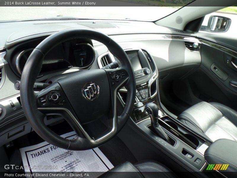 Summit White / Ebony 2014 Buick LaCrosse Leather