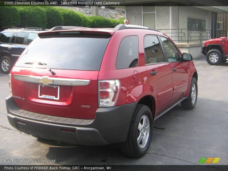 Salsa Red Metallic / Light Cashmere 2005 Chevrolet Equinox LS AWD