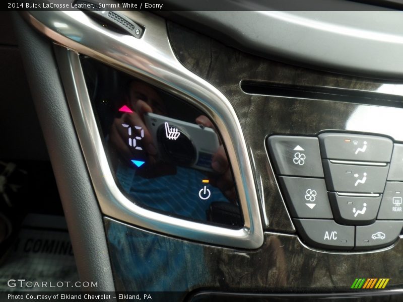Summit White / Ebony 2014 Buick LaCrosse Leather