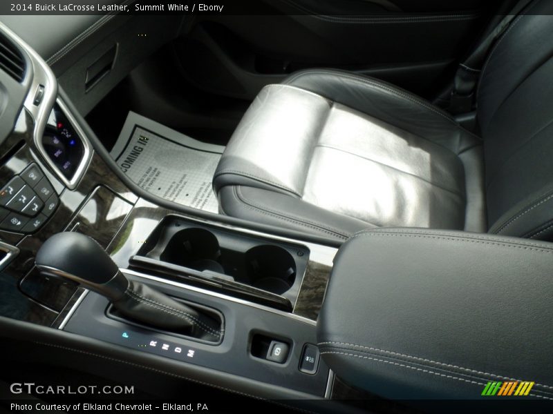 Summit White / Ebony 2014 Buick LaCrosse Leather