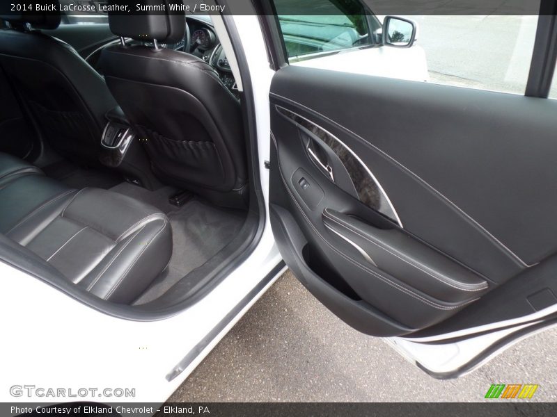 Summit White / Ebony 2014 Buick LaCrosse Leather