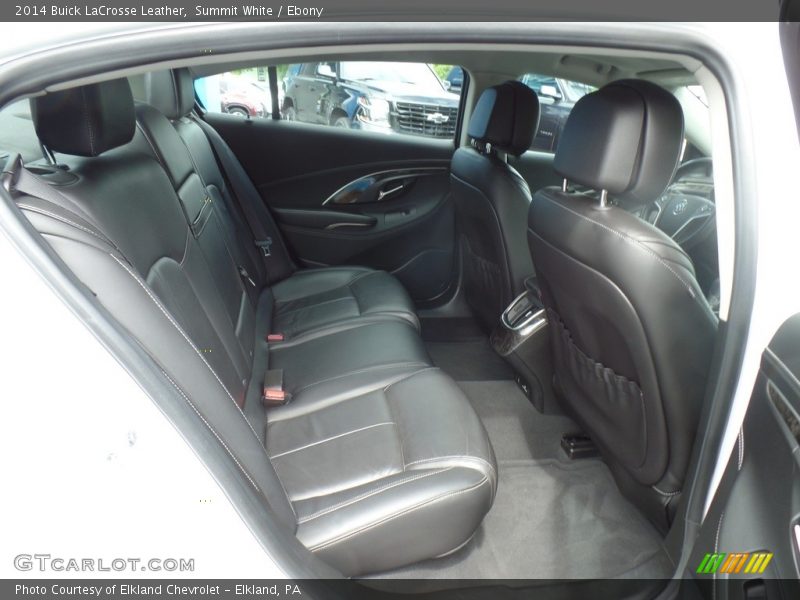 Summit White / Ebony 2014 Buick LaCrosse Leather