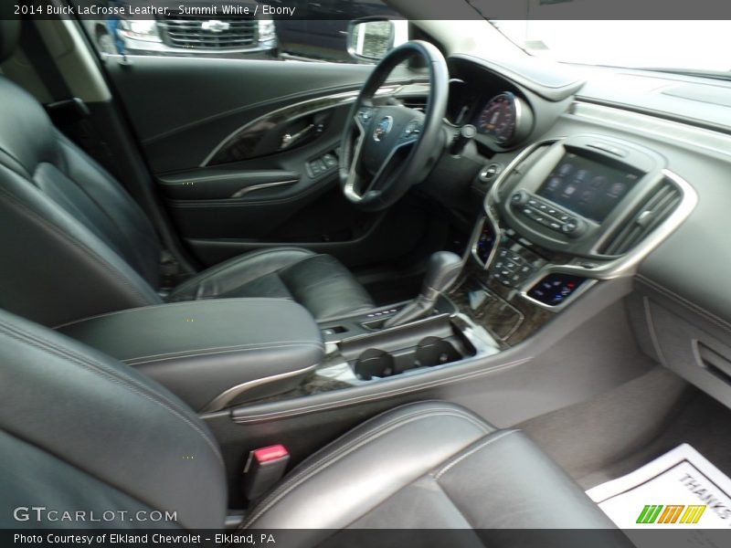 Summit White / Ebony 2014 Buick LaCrosse Leather