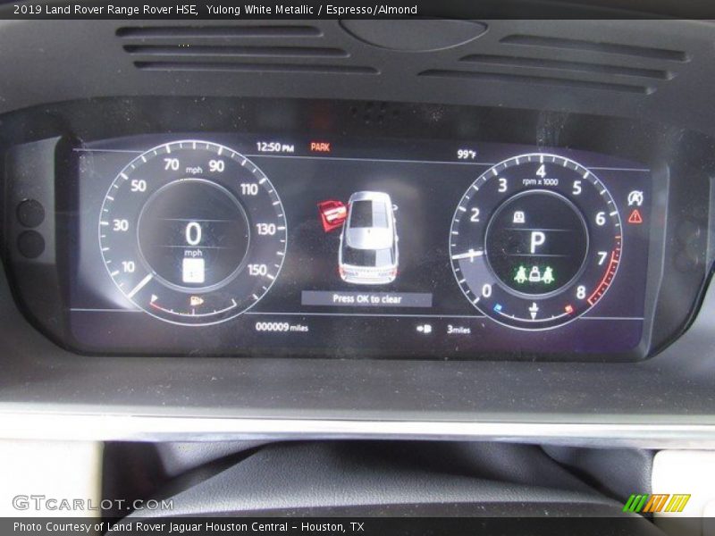 Yulong White Metallic / Espresso/Almond 2019 Land Rover Range Rover HSE