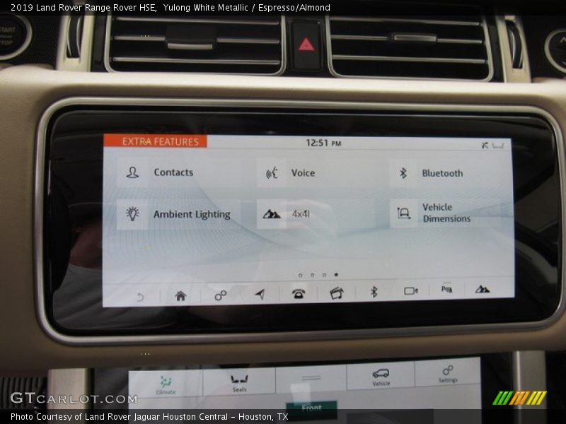 Yulong White Metallic / Espresso/Almond 2019 Land Rover Range Rover HSE