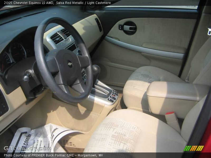 Salsa Red Metallic / Light Cashmere 2005 Chevrolet Equinox LS AWD
