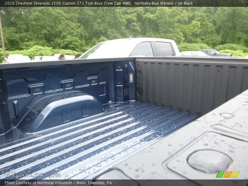 Northsky Blue Metallic / Jet Black 2019 Chevrolet Silverado 1500 Custom Z71 Trail Boss Crew Cab 4WD