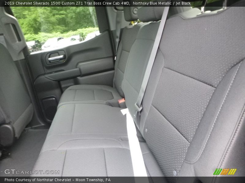 Northsky Blue Metallic / Jet Black 2019 Chevrolet Silverado 1500 Custom Z71 Trail Boss Crew Cab 4WD