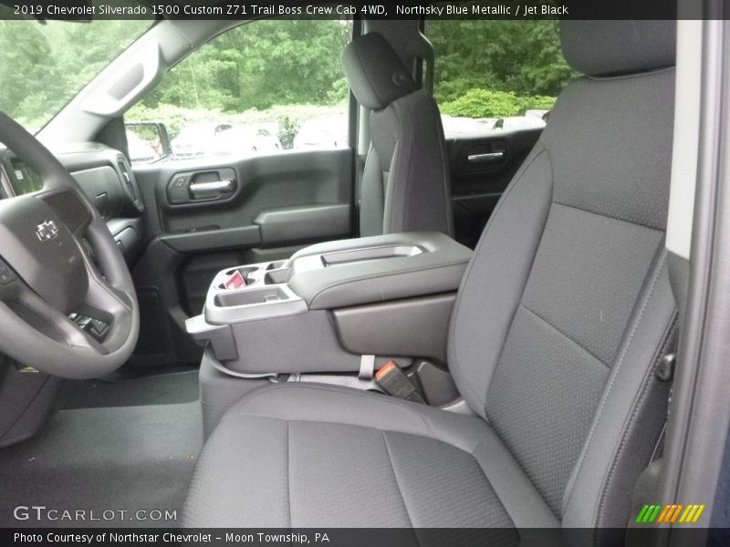 Front Seat of 2019 Silverado 1500 Custom Z71 Trail Boss Crew Cab 4WD