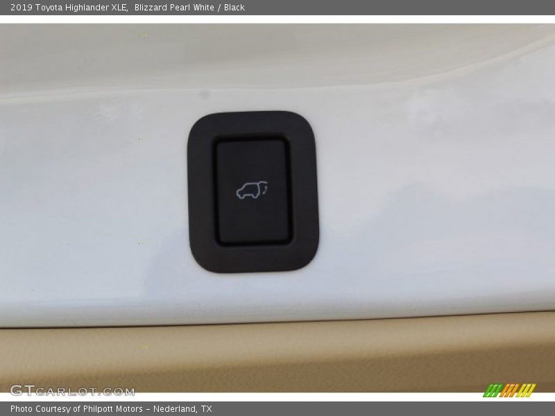Blizzard Pearl White / Black 2019 Toyota Highlander XLE