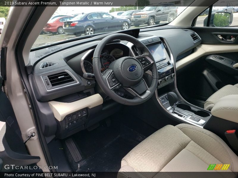  2019 Ascent Premium Warm Ivory Interior