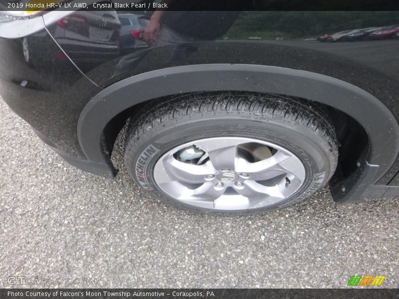 Crystal Black Pearl / Black 2019 Honda HR-V LX AWD