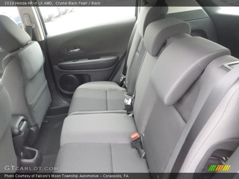 Crystal Black Pearl / Black 2019 Honda HR-V LX AWD