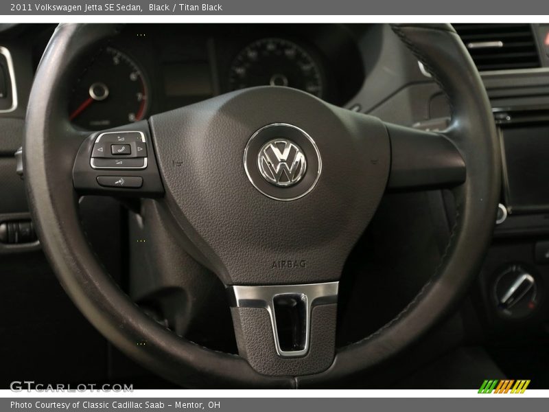 Black / Titan Black 2011 Volkswagen Jetta SE Sedan