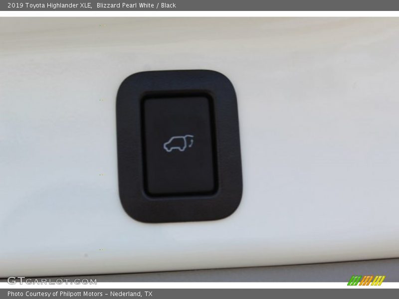 Blizzard Pearl White / Black 2019 Toyota Highlander XLE