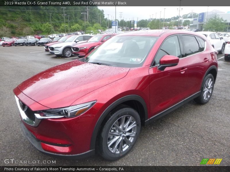 Soul Red Crystal Metallic / Black 2019 Mazda CX-5 Grand Touring AWD