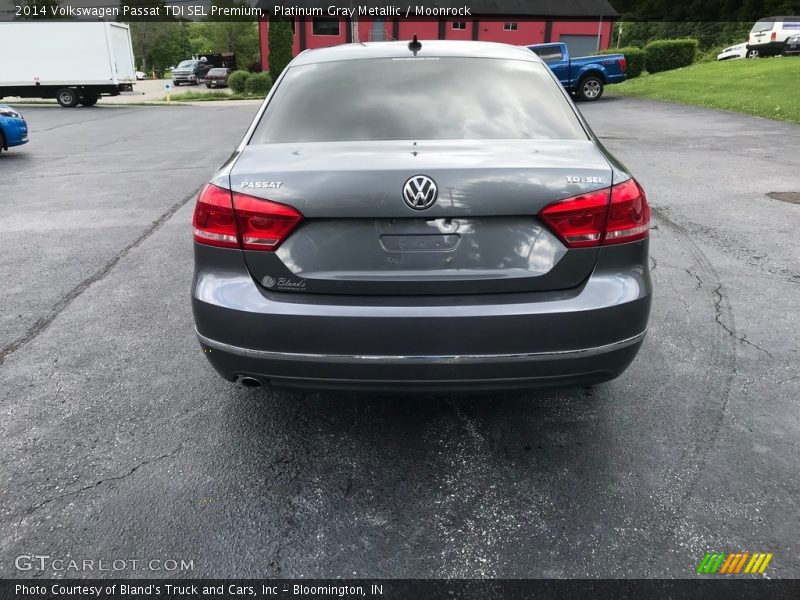 Platinum Gray Metallic / Moonrock 2014 Volkswagen Passat TDI SEL Premium