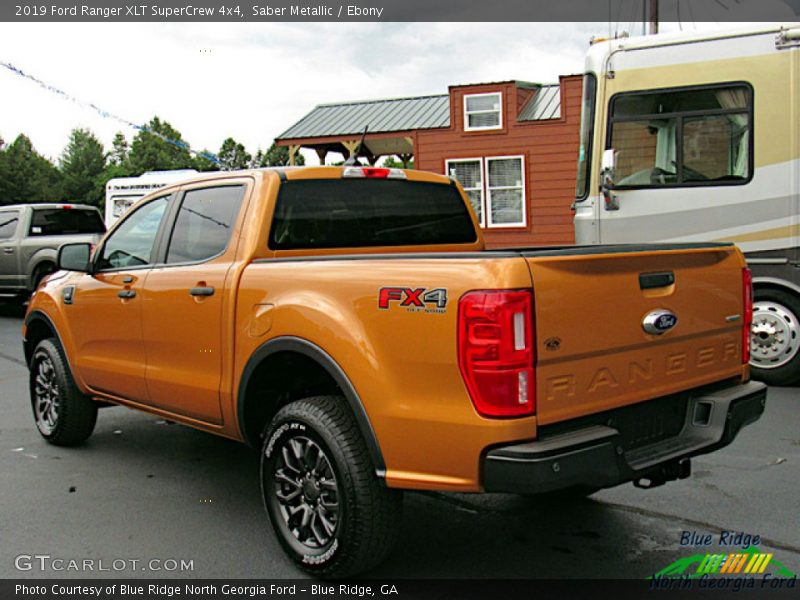 Saber Metallic / Ebony 2019 Ford Ranger XLT SuperCrew 4x4
