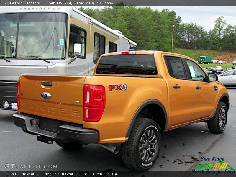 Saber Metallic / Ebony 2019 Ford Ranger XLT SuperCrew 4x4