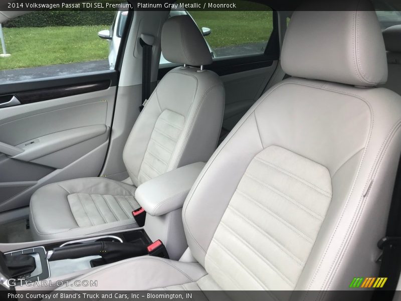 Platinum Gray Metallic / Moonrock 2014 Volkswagen Passat TDI SEL Premium