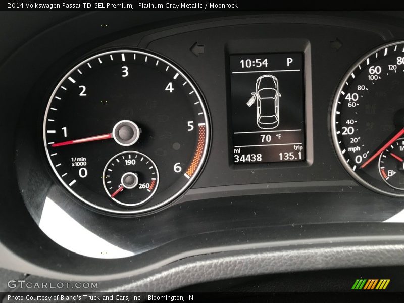 Platinum Gray Metallic / Moonrock 2014 Volkswagen Passat TDI SEL Premium