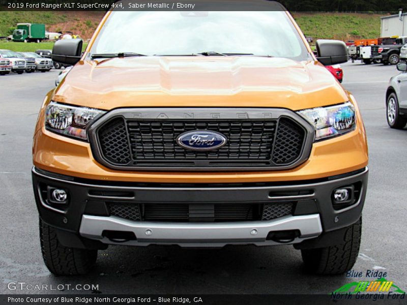 Saber Metallic / Ebony 2019 Ford Ranger XLT SuperCrew 4x4