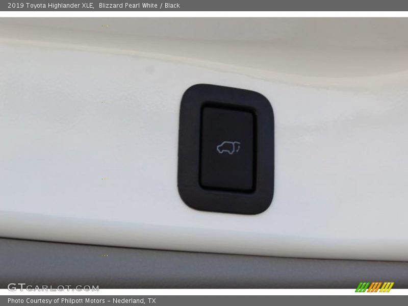 Blizzard Pearl White / Black 2019 Toyota Highlander XLE