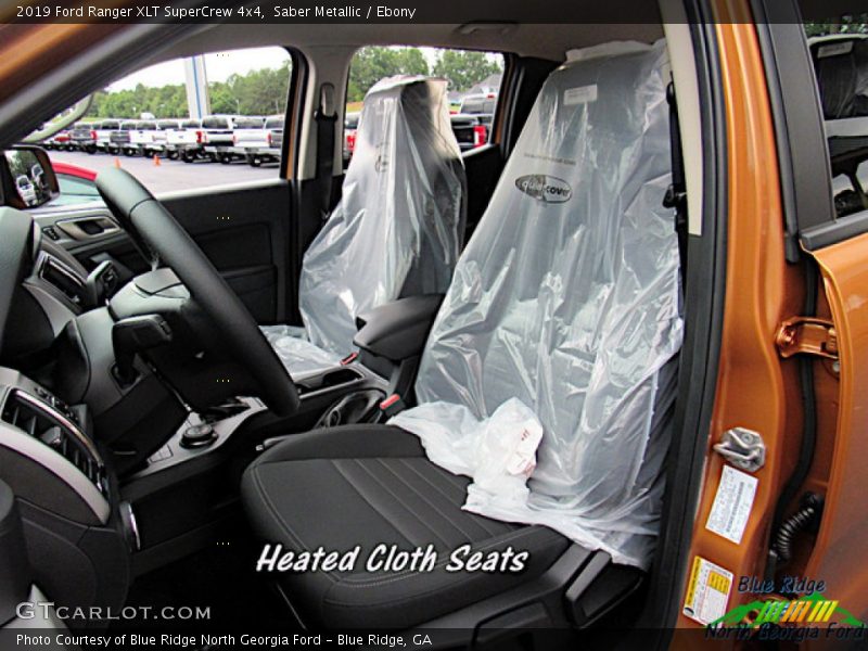 Saber Metallic / Ebony 2019 Ford Ranger XLT SuperCrew 4x4