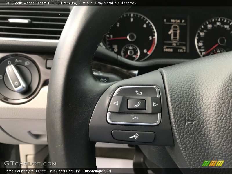 Platinum Gray Metallic / Moonrock 2014 Volkswagen Passat TDI SEL Premium