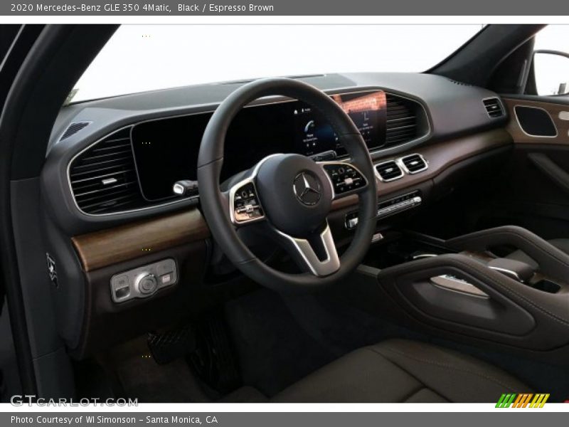 Black / Espresso Brown 2020 Mercedes-Benz GLE 350 4Matic