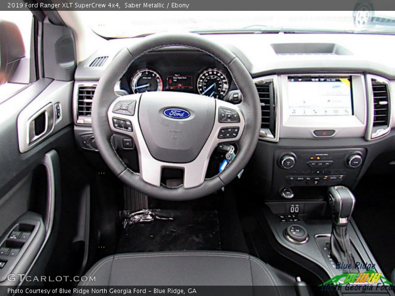 Saber Metallic / Ebony 2019 Ford Ranger XLT SuperCrew 4x4