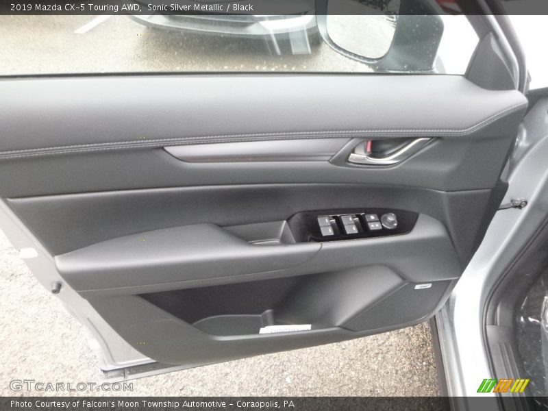 Sonic Silver Metallic / Black 2019 Mazda CX-5 Touring AWD