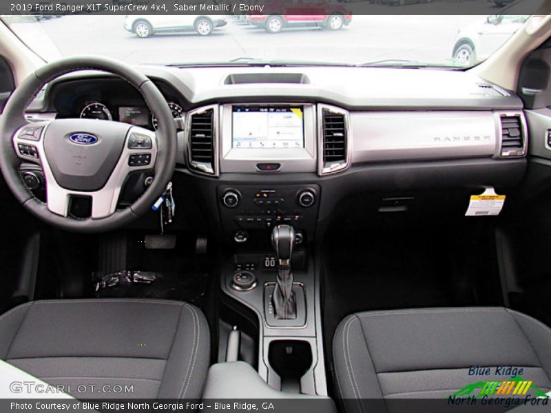 Saber Metallic / Ebony 2019 Ford Ranger XLT SuperCrew 4x4
