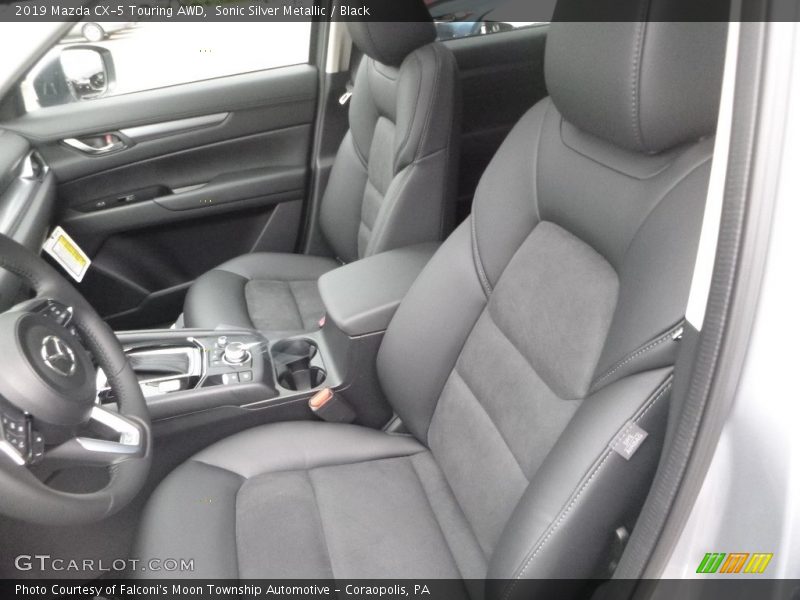 Sonic Silver Metallic / Black 2019 Mazda CX-5 Touring AWD