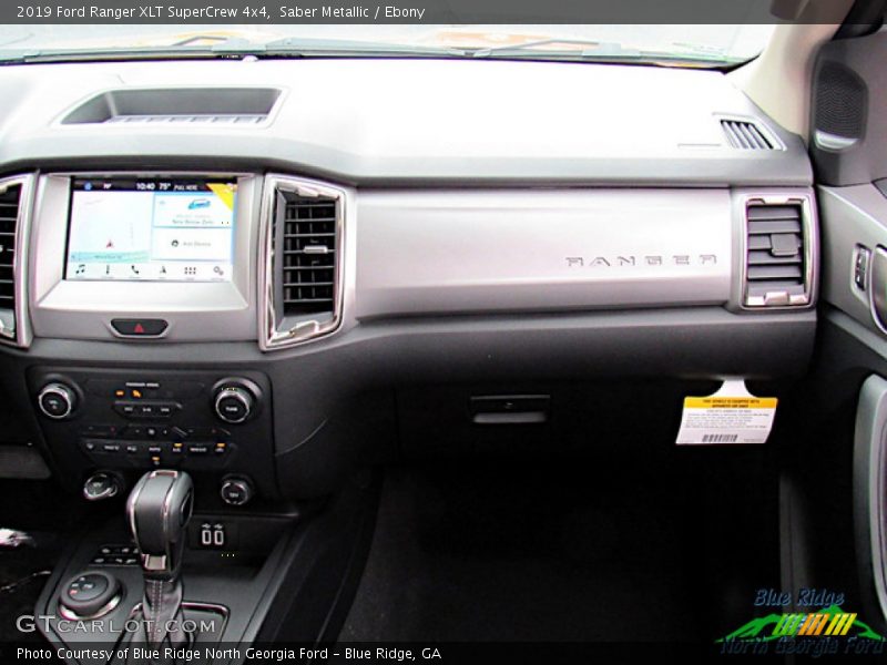 Saber Metallic / Ebony 2019 Ford Ranger XLT SuperCrew 4x4