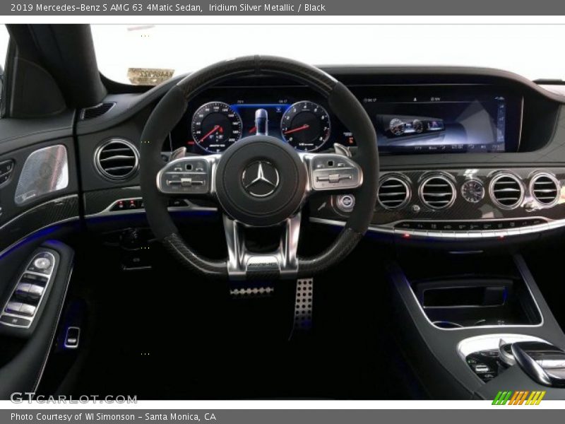 Iridium Silver Metallic / Black 2019 Mercedes-Benz S AMG 63 4Matic Sedan